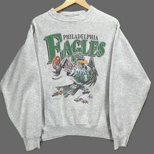 Vtg Philadelphia Eagles Football Sweatshirt Retro NFL Eagles Unisex Shirt